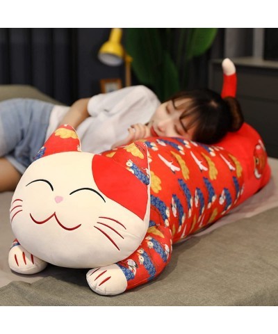 Cat Plush Long Pillow-Plush Kitty Body Pillow Stuffed Cute Plush Doll Toy Gift Home Sofa Plush Toy Decoration（80cm/31.5in ） $...