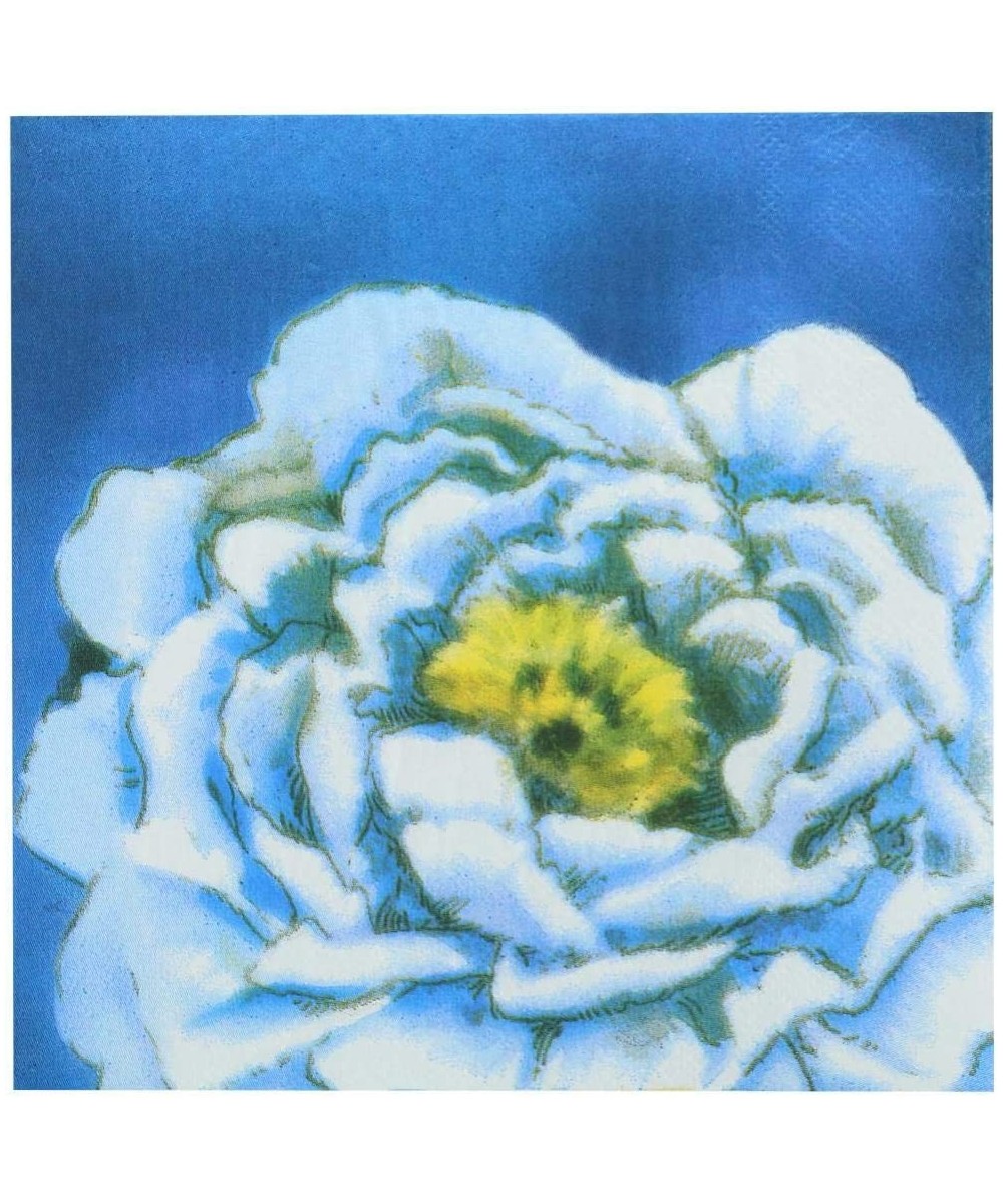 Decorative Luncheon Printed Napkins - 13" x 13" | Peony Blue | Pack of 20 $12.63 Kids' Party Tableware