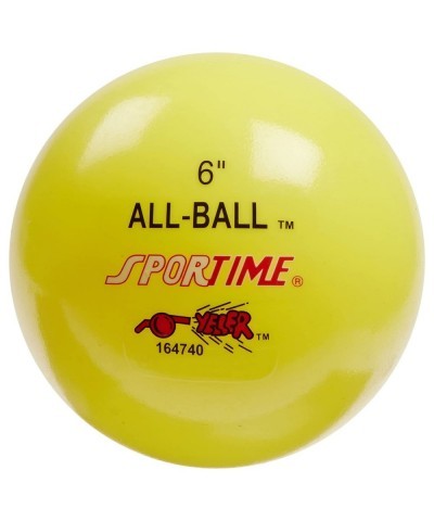 Multi-Purpose Inflatable All-Ball 6 Inches Yellow - 009089 $16.96 Kickballs & Playground Balls