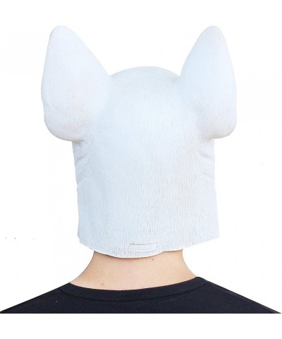 Bull Terrier Mask - Halloween Costume Latex Animal Dog Mask $28.47 Kids' Dress-Up Accessories