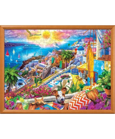 300 Piece EZ Grip Jigsaw Puzzle - Santorini Sails - 18"x24 $25.39 Jigsaw Puzzles