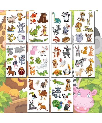 Zoo Animals Temporary Tattoos for Kids - 70 Styles Jungle Animal Birthday Party Favors Decorations for Boys Girls $13.84 Kids...