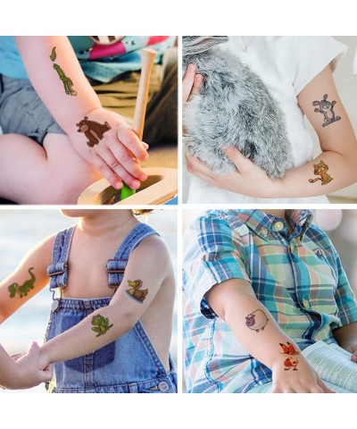 Zoo Animals Temporary Tattoos for Kids - 70 Styles Jungle Animal Birthday Party Favors Decorations for Boys Girls $13.84 Kids...