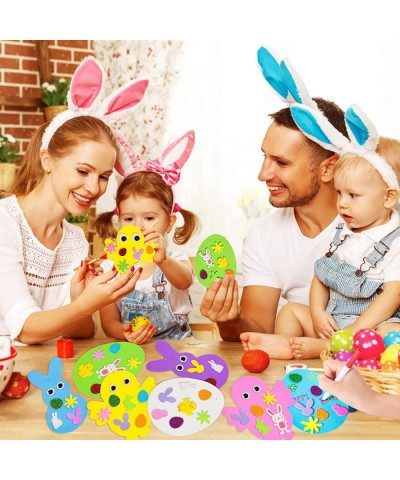 302pcs Easter Foam Stickers Set DIY Egg Bunny Chick Easter Decorations for Kids Crafts Party Favors Supplies Easter Craft Kit...