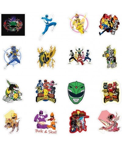 50Pcs Power Rangers Stickers Pack Cool Movie Vinyl Waterproof Stickers for Water Bottle Skateboard Laptop Phone Car Decals Gi...