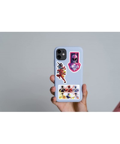 50Pcs Power Rangers Stickers Pack Cool Movie Vinyl Waterproof Stickers for Water Bottle Skateboard Laptop Phone Car Decals Gi...