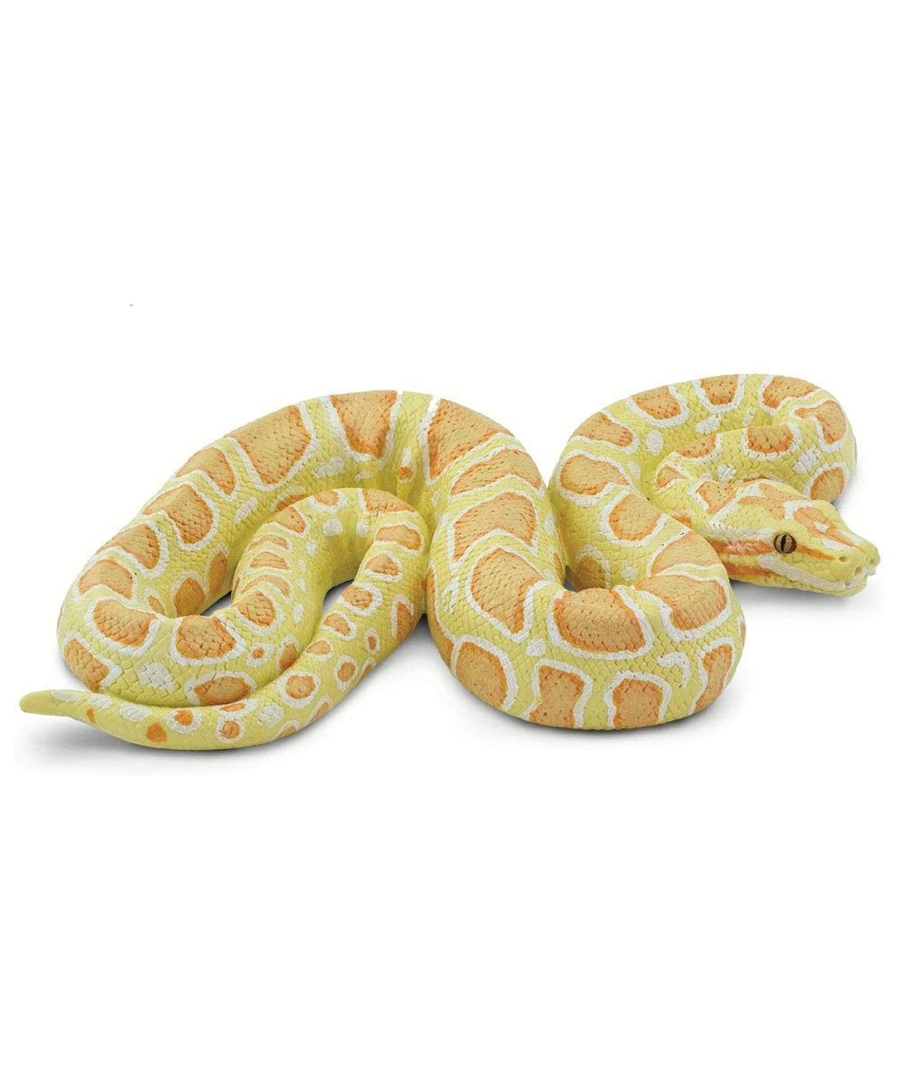 Incredible Creatures Albino Burmese Python Toy Figure for Boys & Girls Ages 3 and Up Realistic Figurine $39.23 Kids' Play Ani...