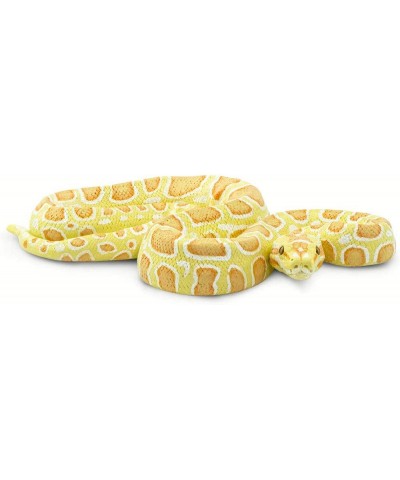 Incredible Creatures Albino Burmese Python Toy Figure for Boys & Girls Ages 3 and Up Realistic Figurine $39.23 Kids' Play Ani...