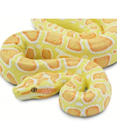 Incredible Creatures Albino Burmese Python Toy Figure for Boys & Girls Ages 3 and Up Realistic Figurine $39.23 Kids' Play Ani...