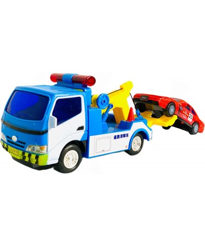 Police Wrecker Truck and Toy Car Combo Set Tow Truck Toy Includes A Tire Plate for Safe Towing $33.68 Toy Vehicle Playsets