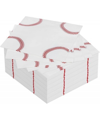 100 Pack Baseball Napkins Paper Baseball Design Napkins for Baby Shower Birthday Party Sports Themed Party Supplies $20.71 Ki...