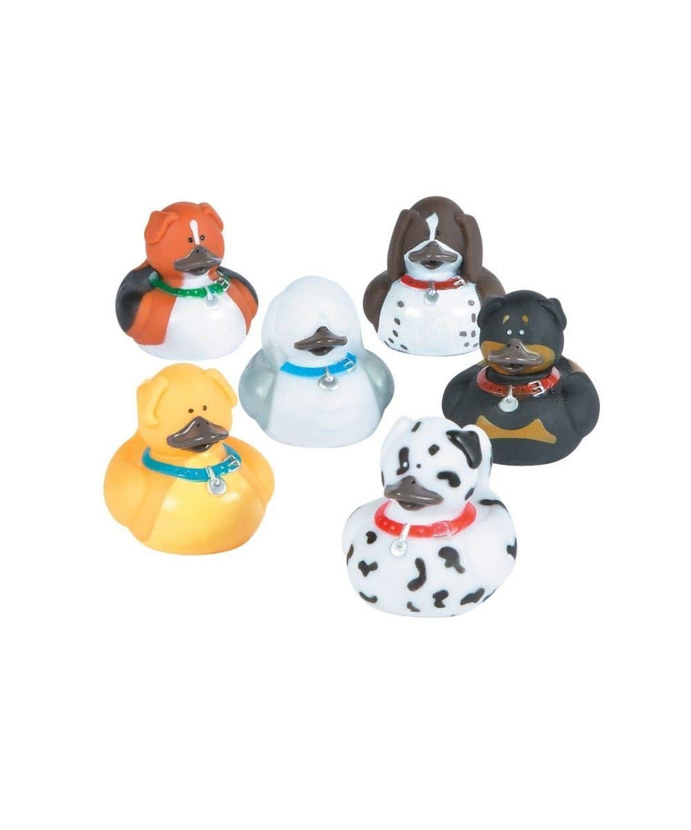 Dog Rubber Duckies - Set of 12 Ducks - Party Favors and Giveaways $32.83 Bathtub Toys