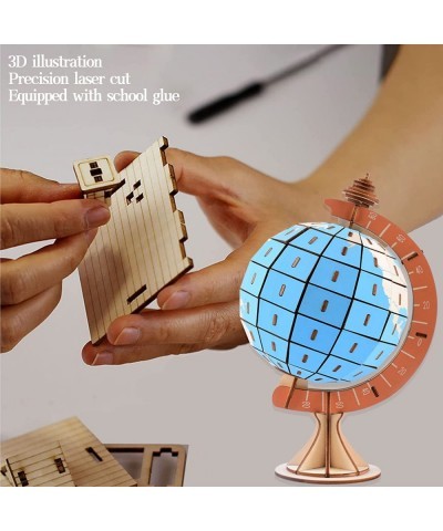 3D Wooden Puzzles for Adults and Kids Globe Wood Building Kits STEM Toys Crafts for Girls and Boys $21.87 3-D Puzzles