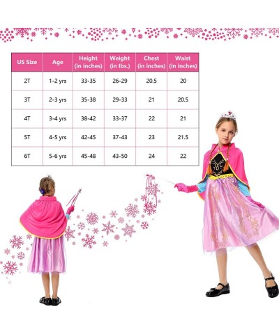 Halloween Princess Costume Dress for Girls Halloween Christmas Birthday Role Play Cosplay Costume Dress Up $41.04 Kids' Costumes