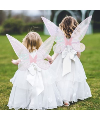 Fairy Wings for Girls White Fairy Wings Fairy Wings Dress Up Sparkling Sheer Wings Butterfly Fairy Halloween Costumes $32.77 ...