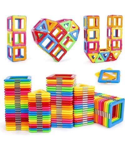 Kids Magnetic Tiles for Toddlers STEM Toys for 3-5 Year Old Boys & Girls Magnet Blocks Kids Educational Toys Birthday Gift St...