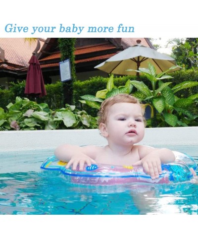 Baby Swimming Float Ring Baby Inflatable Pool Floatie Baby Water Float Infant Swim Pool Rings for Toddler Kid Bathtub Toys Po...