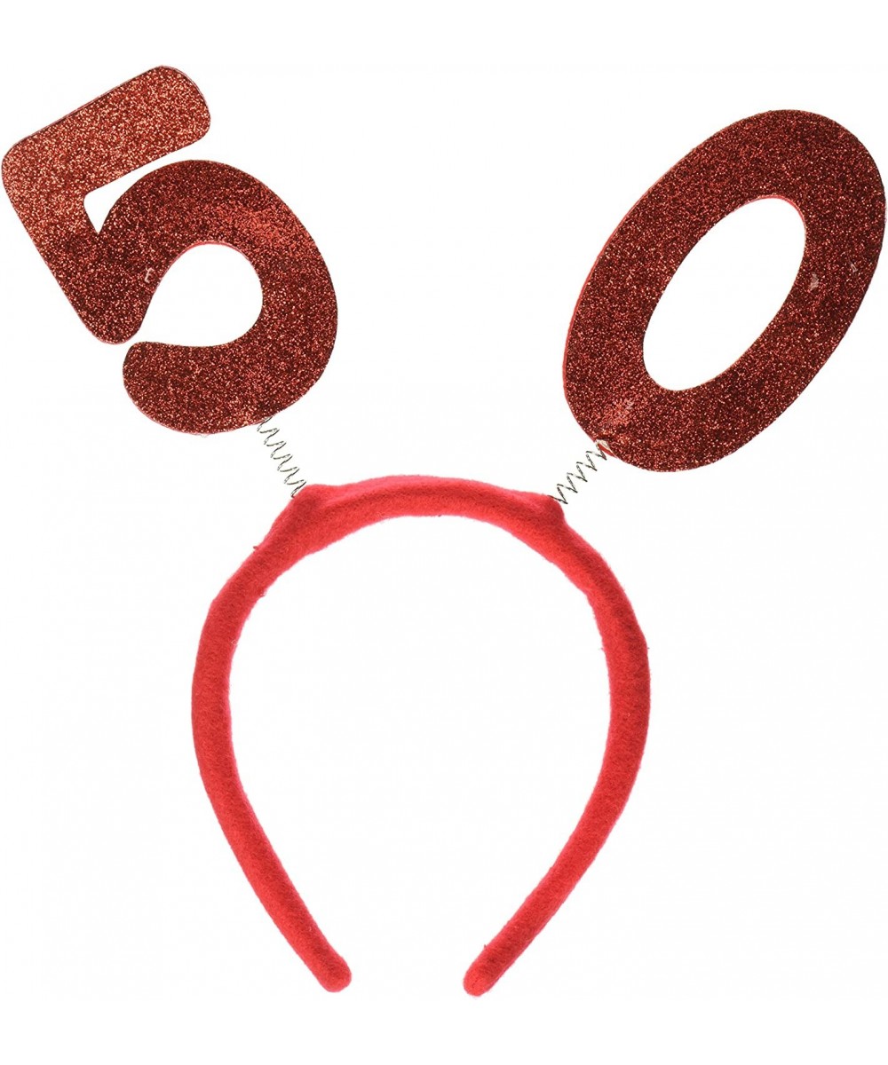 50" Glittered Boppers Red $15.64 Kids' Party Hats