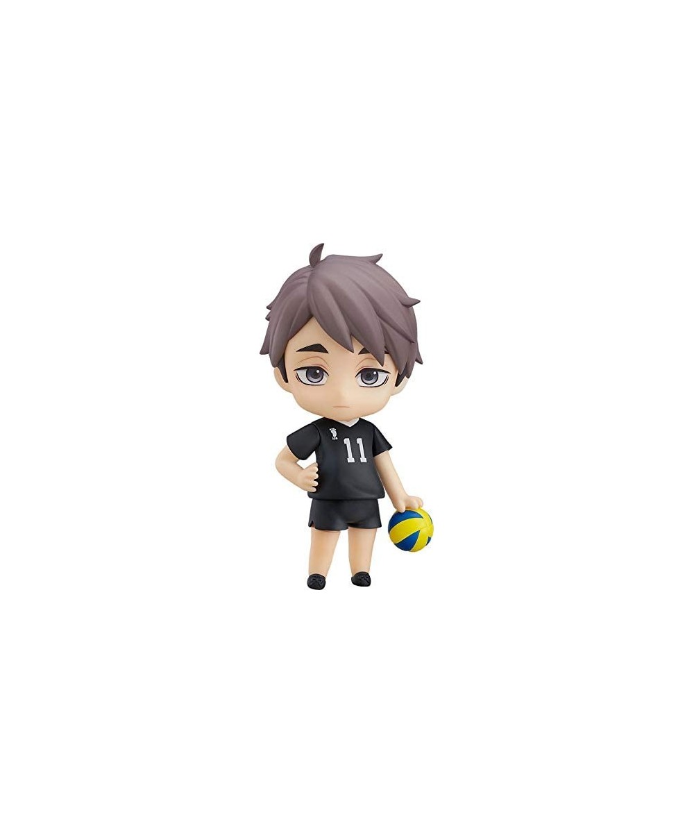 Haikyu!! to The Top: Osamu Miya Nendoroid Action Figure Multicolor $66.72 Action Figures