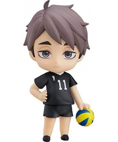 Haikyu!! to The Top: Osamu Miya Nendoroid Action Figure Multicolor $66.72 Action Figures