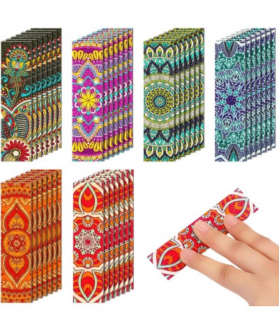 36 Pcs Calm Stickers Anxiety Sensory Stickers Kit Fidget Textured Strips Toys Bohemian Mandala Phone Tape Strips for Kids and...