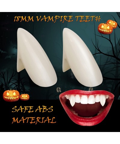 Vampire Teeth Vampire Fangs for Adults (14mm+18mm Age 14+) $24.54 Gags & Practical Joke Toys