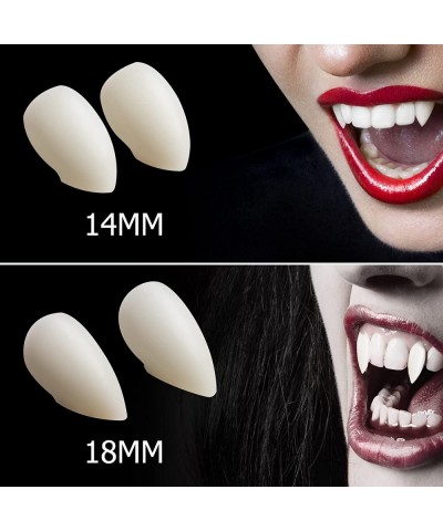 Vampire Teeth Vampire Fangs for Adults (14mm+18mm Age 14+) $24.54 Gags & Practical Joke Toys