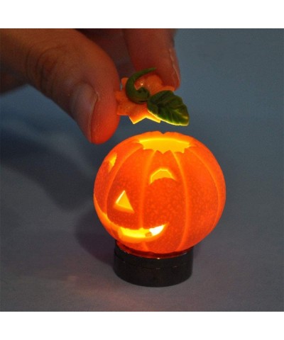 Halloween Pumpkin Bright Battery LED LAMP on/Off Switch hop01 for Adult Dollhouse Collectors Miniature 1:12 Scale $45.50 Doll...