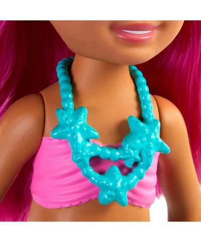 Dreamtopia Chelsea Mermaid Doll 6.5-inch with Pink Hair and Tail Multicolor $15.10 Dolls