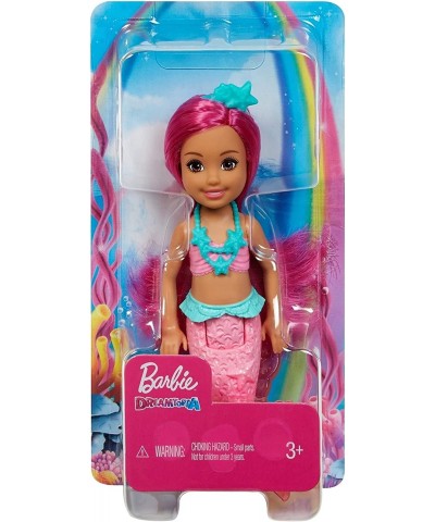 Dreamtopia Chelsea Mermaid Doll 6.5-inch with Pink Hair and Tail Multicolor $15.10 Dolls