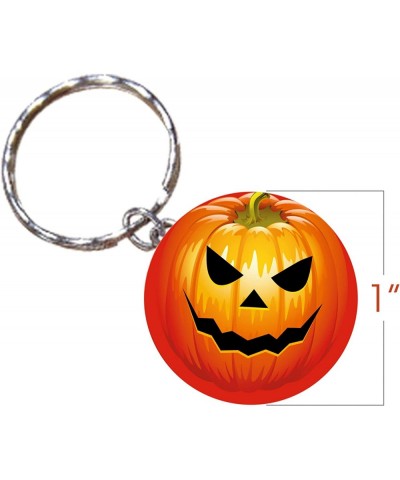 Halloween Keychain Assortment Set of 36 Metal Keychains in Assorted Designs Great as Halloween Party Favors Halloween Gifts T...