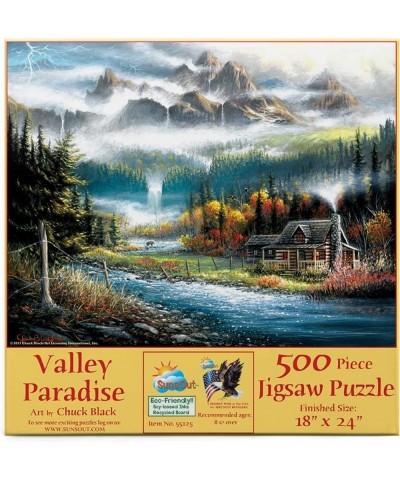 Valley Paradise 500 Piece Jigsaw Puzzle by SunsOut $26.13 Jigsaw Puzzles