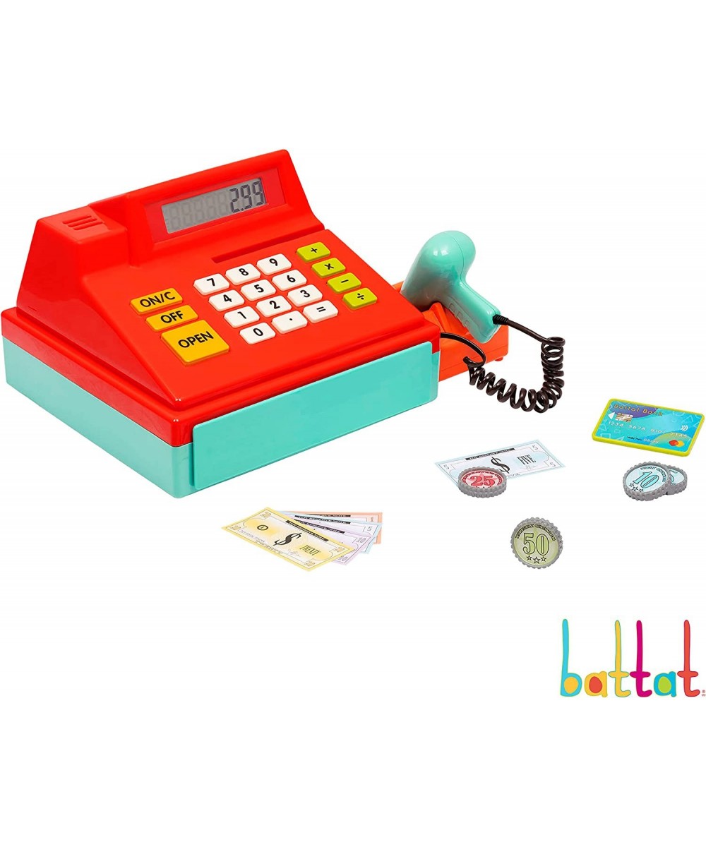 – Toy Cash Register for Kids Toddlers – 49pc Play Register with Toy Money Credit Card Scanner – Calculating – 3 Years + $50.3...