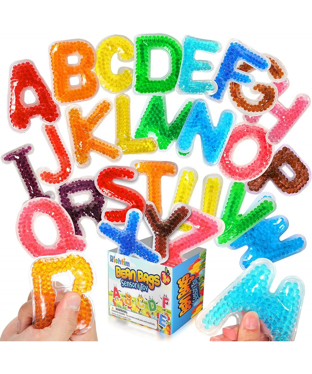 Alphabet Learning Sensory Toys for Kids - 26 Pack ABC Learning Toys for Preschool Toddler Alphabet Letter Toys Water Beads Se...