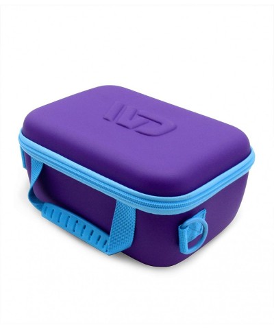 Toy Box Travel Case Compatible with Ninja Bots Interactive Battling Robots and Accessories Includes Purple Case Only with Sho...