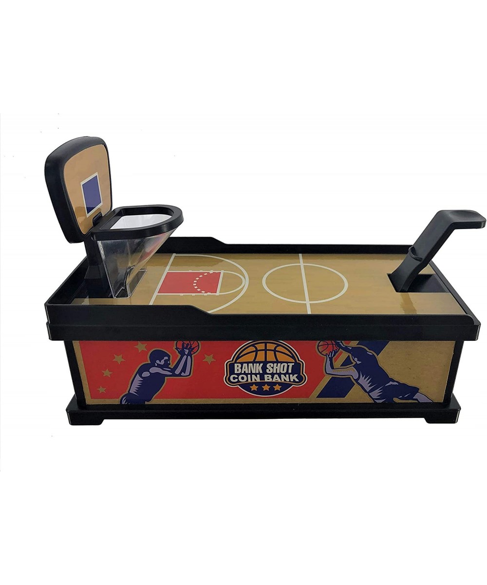 Fox Valley Traders Playmaker Toys Bank Shot Coin Shooting Basketball Coin Bank $23.42 Kids' Money Banks