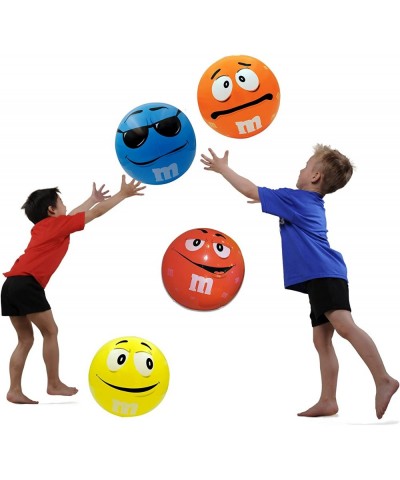 Set of 4 Colorful Inflatable Float Balls 14 inches Theme Party Supplies Decoration for Summer Birthday Pool Party Indoor Outd...