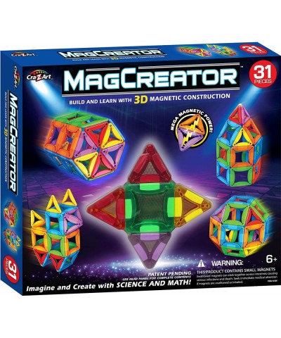 Magcreator 31Piece Magnetic Construction Set $70.99 Toy Magnetic Building Sets