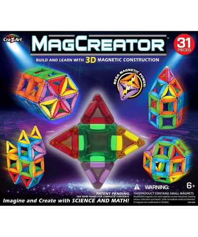 Magcreator 31Piece Magnetic Construction Set $70.99 Toy Magnetic Building Sets