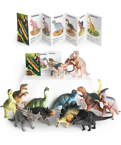 Monster 15 Pack 7-Inch Educational Dinosaur Toys - Kids Realistic Toy Dinosaur Figures for Cool Kids and Toddler Education! -...