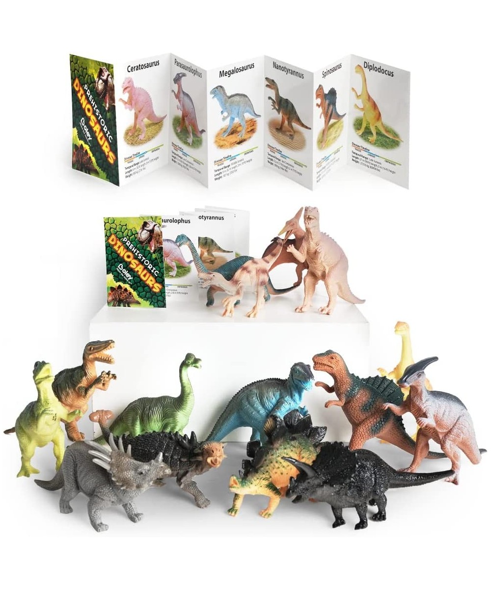 Monster 15 Pack 7-Inch Educational Dinosaur Toys - Kids Realistic Toy Dinosaur Figures for Cool Kids and Toddler Education! -...