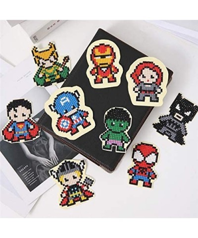 5D DIY Cartoon Diamond Painting Stickers Kits Digital Diamond Paints for Kids Handmade Mosaic Stickers Arts Crafts Creative G...