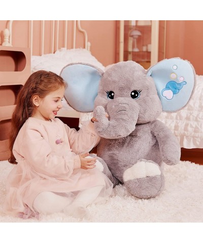 Giant Elephant Stuffed Animal Plush Toy Large Elephant Cute Jumbo Soft Toys Huge Big Size Fluffy Plushy Fat Oversized Plushie...