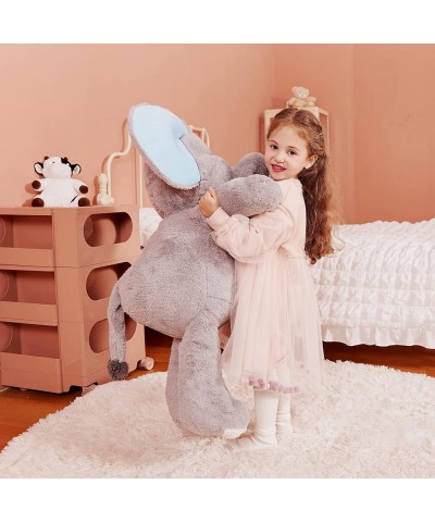 Giant Elephant Stuffed Animal Plush Toy Large Elephant Cute Jumbo Soft Toys Huge Big Size Fluffy Plushy Fat Oversized Plushie...