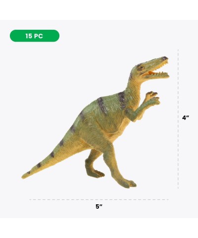 Monster 15 Pack 7-Inch Educational Dinosaur Toys - Kids Realistic Toy Dinosaur Figures for Cool Kids and Toddler Education! -...