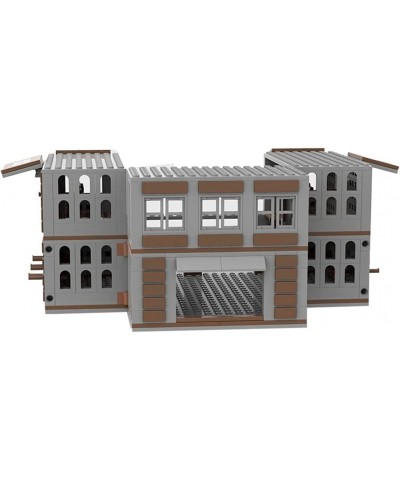 WW2 Military Scene Military Buildings - WW2 Military Weapons Warehouse Military Base Building Block Military Sets Compatible ...