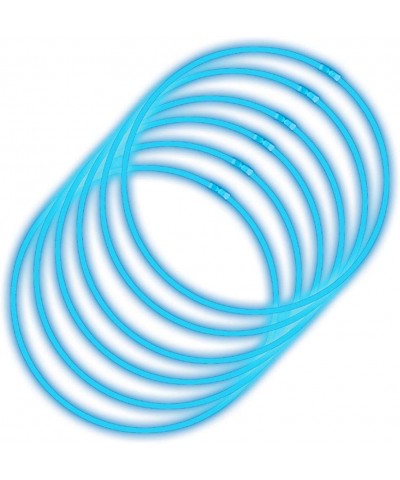 Glow Sticks Bulk 100ct 22'' Glow Necklaces with Connectors for Party Festivals Raves Birthday Wedding Blue $64.92 Kids' Party...