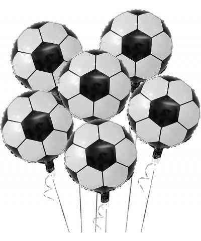 Soccer Party Balloons Set 7pcs Championship Trophy Balloon and Soccer Foil Balloons for Birthday Baby Shower Wedding Annivers...