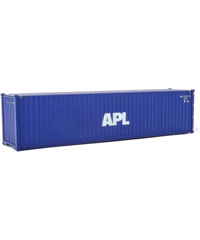 HO Scale Model of American President Lines APL (Blue White) 40' Hi Cube Corrugated Side Container 949-8259 $21.85 Toy Vehicle...