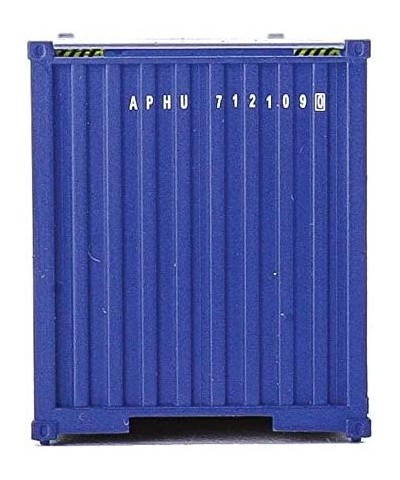 HO Scale Model of American President Lines APL (Blue White) 40' Hi Cube Corrugated Side Container 949-8259 $21.85 Toy Vehicle...